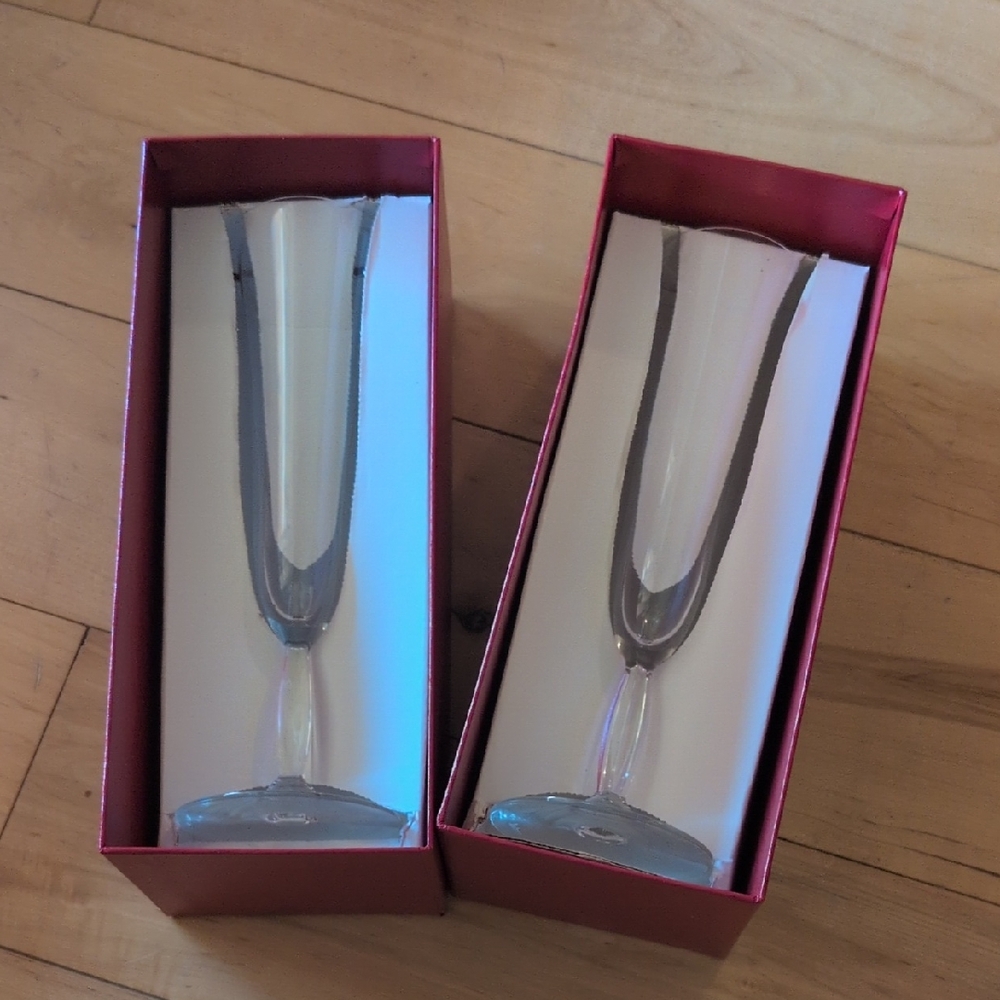 Baccarat Champagne Flutes